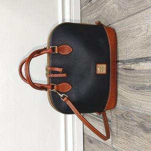 Dooney & Bourke Pebble Grain Zip Zip Satchel